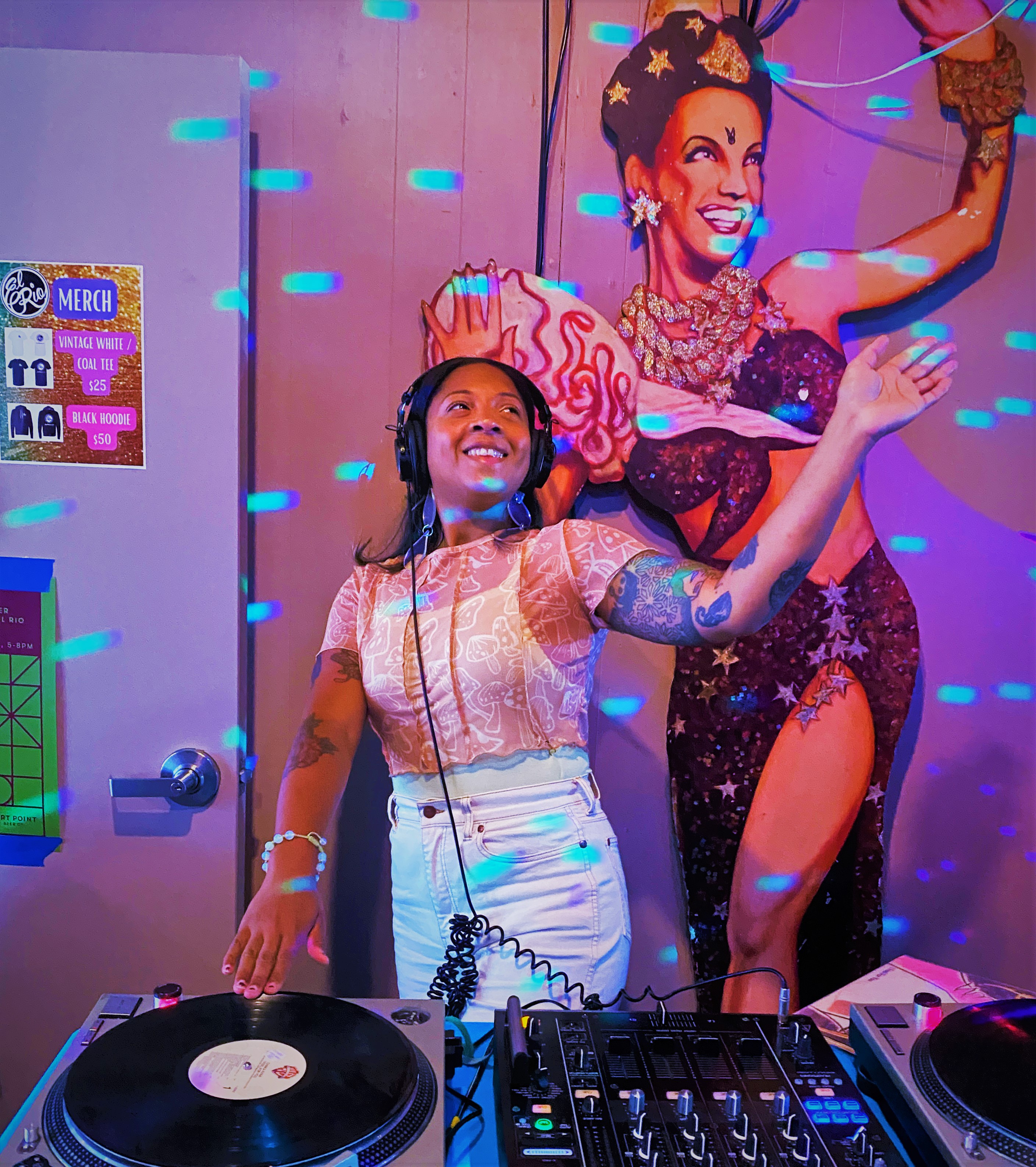 MocaLoca DJing a Private Event